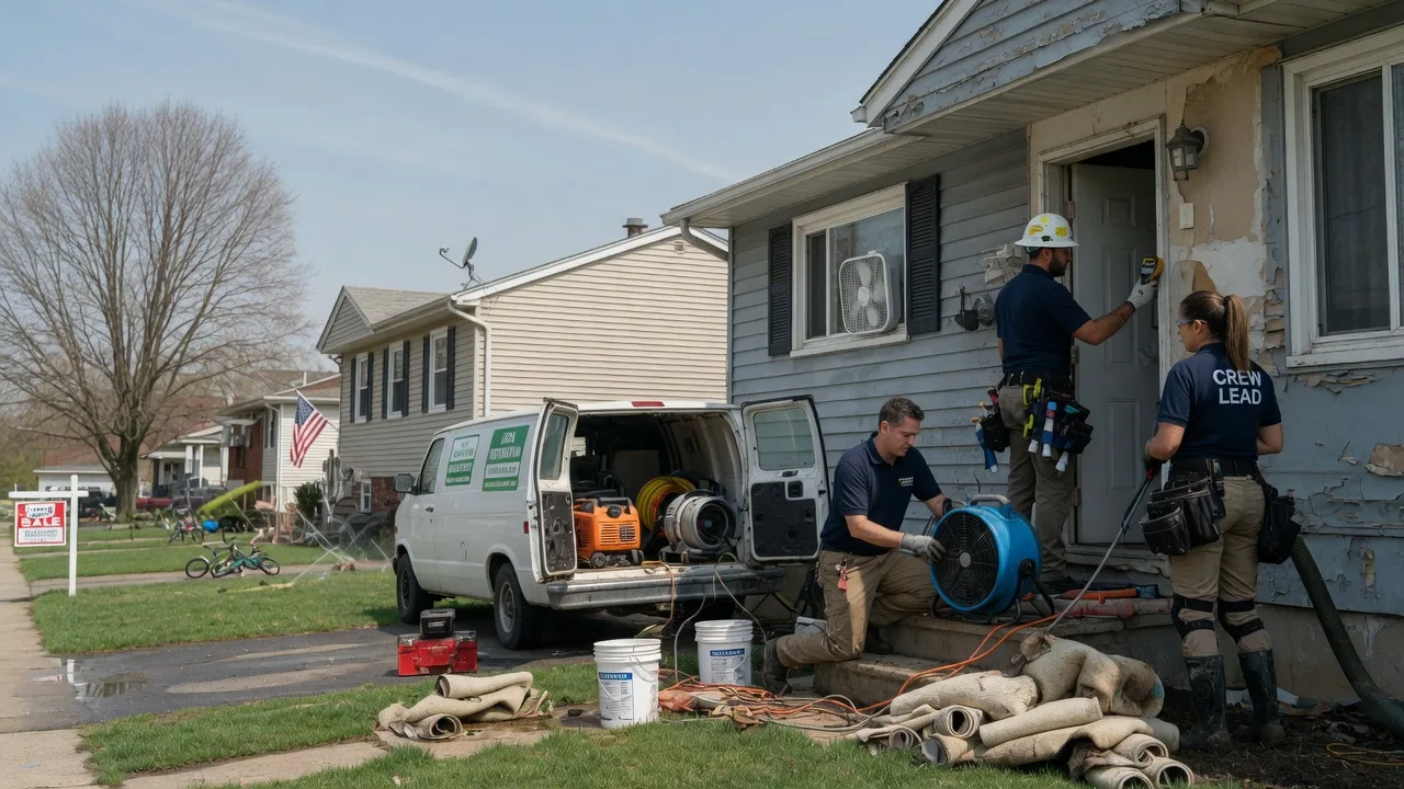 Flood Cleanup in Hallett, OK near me