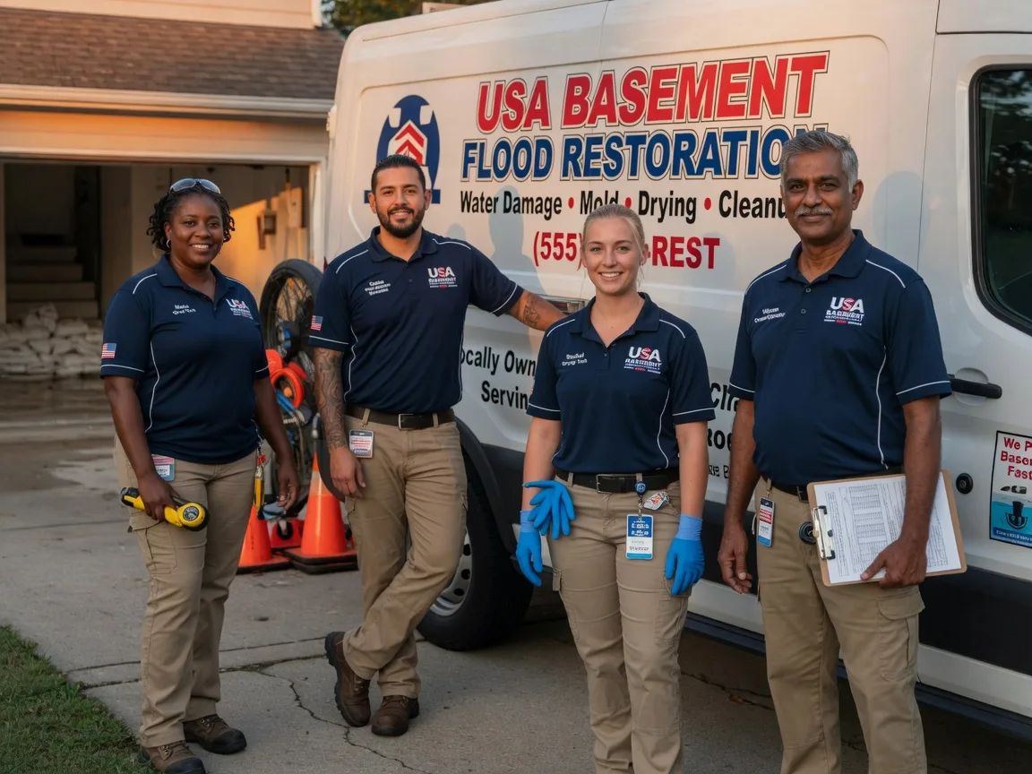Basement Flood Cleanup company in Hallett, OK